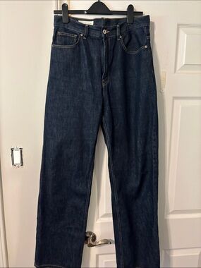 Zara Dark Blue Denim Jeans